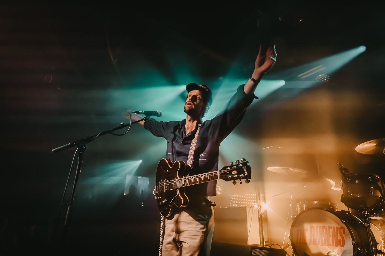 The Rubens performing live at The Gov in Adelaide